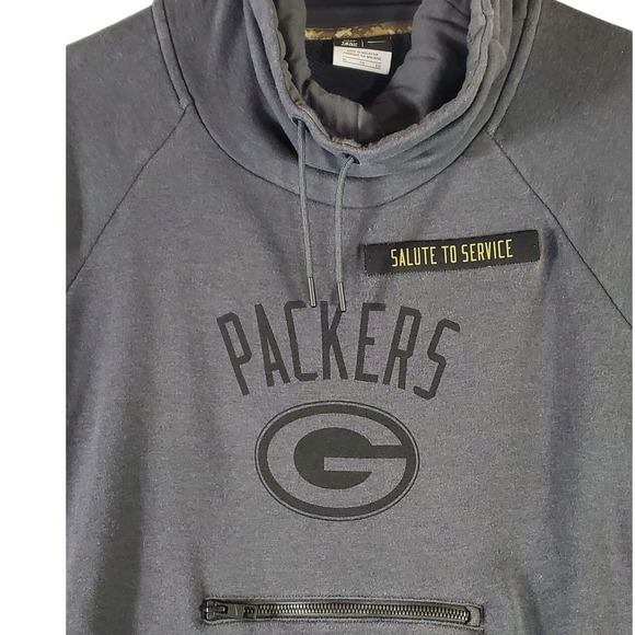 Nike Other - Nike Green Bay Packers Salute To Service Pullover Hoodie XL NFL Football